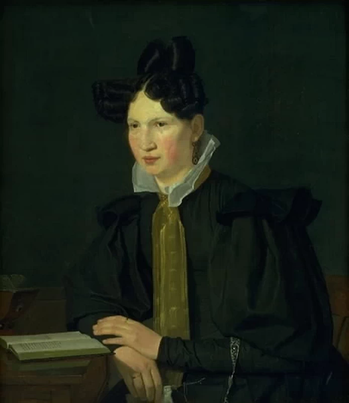 Christen Købke - Ritratto della cognata dell'artista, Susanne Købke, nata Ryder, Statens Museum for Kuns, Copenaghen